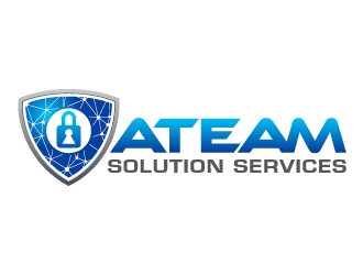 ATEAM Solution Services logo design by kgcreative