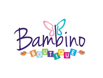 Bambino Boutique  logo design by REDCROW