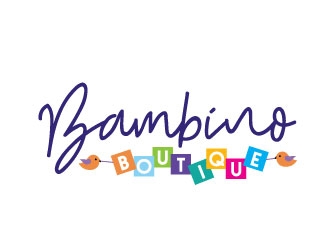 Bambino Boutique  logo design by REDCROW