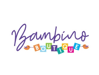 Bambino Boutique  logo design by REDCROW