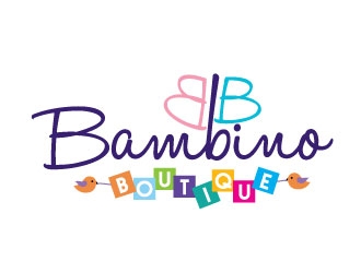 Bambino Boutique  logo design by REDCROW