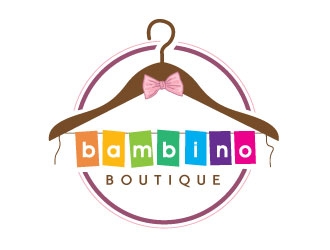 Bambino Boutique  logo design by REDCROW