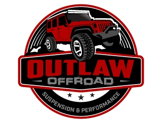 Outlaw Offroad logo design - 48hourslogo.com