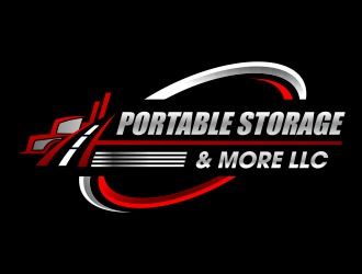 Portable Storage & more LLC logo design by ingepro