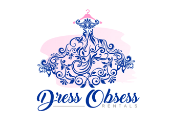 Dress Obsess Rentals logo design by coco