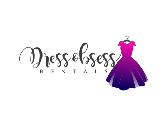 Dress Obsess Rentals logo design by KhoirurRohman