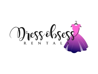 Dress Obsess Rentals logo design by KhoirurRohman