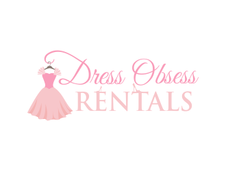 Dress Obsess Rentals logo design by ROSHTEIN