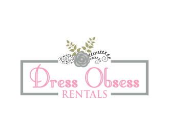 Dress Obsess Rentals logo design by ROSHTEIN