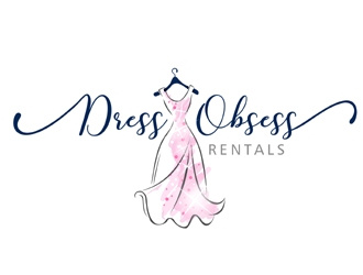 Dress Obsess Rentals logo design by ingepro