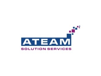 ATEAM Solution Services logo design by bricton