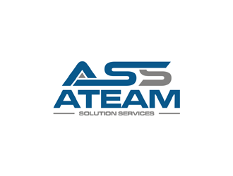 ATEAM Solution Services logo design by EkoBooM