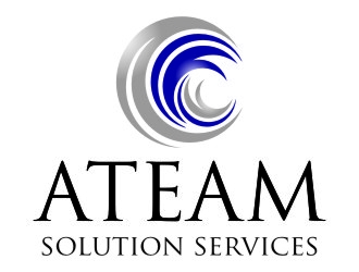 ATEAM Solution Services logo design by jetzu