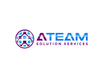 ATEAM Solution Services logo design by senandung