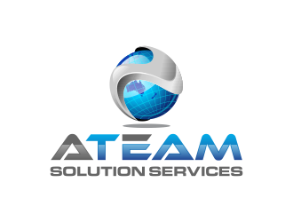 ATEAM Solution Services logo design by ingepro