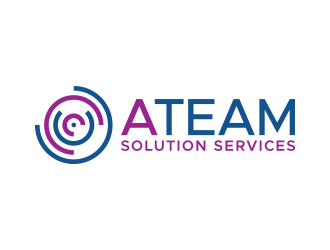 ATEAM Solution Services logo design by lexipej