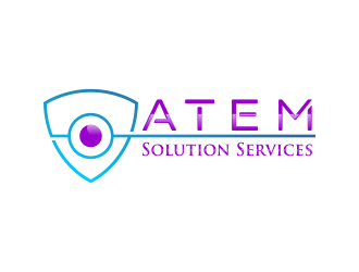 ATEAM Solution Services logo design by ROSHTEIN