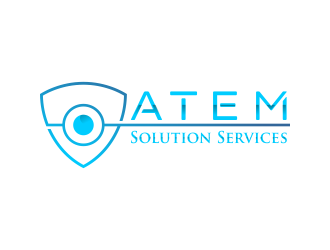 ATEAM Solution Services logo design by ROSHTEIN