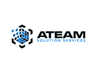 ATEAM Solution Services logo design by uyoxsoul