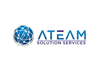 ATEAM Solution Services logo design by BintangDesign