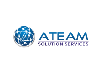 ATEAM Solution Services logo design by BintangDesign