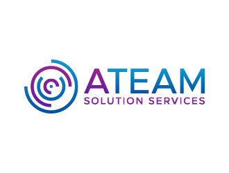 ATEAM Solution Services logo design by lexipej