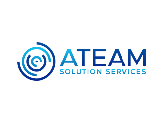 ATEAM Solution Services logo design by lexipej