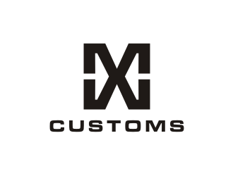 W M Customs logo design by dewipadi