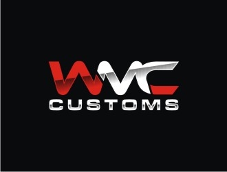 W M Customs logo design by bricton