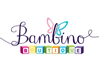 Bambino Boutique  logo design by REDCROW