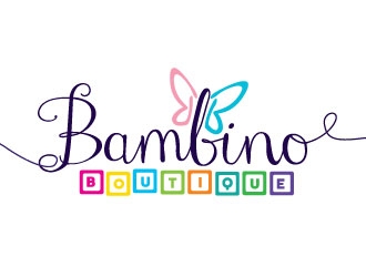 Bambino Boutique  logo design by REDCROW