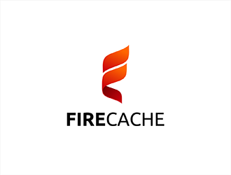 FireCache logo design by hole