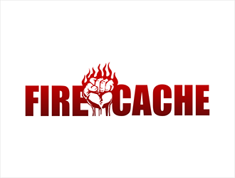 FireCache logo design by hole