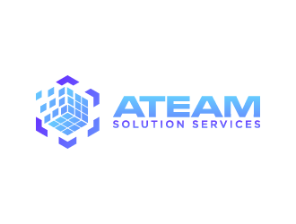 ATEAM Solution Services logo design by uyoxsoul