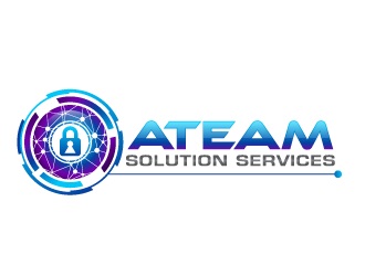 ATEAM Solution Services logo design by kgcreative