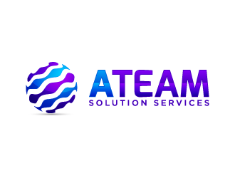 ATEAM Solution Services logo design by uyoxsoul