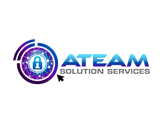 ATEAM Solution Services logo design by kgcreative