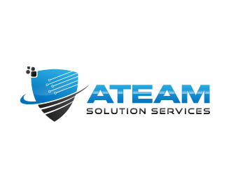 ATEAM Solution Services logo design by grea8design