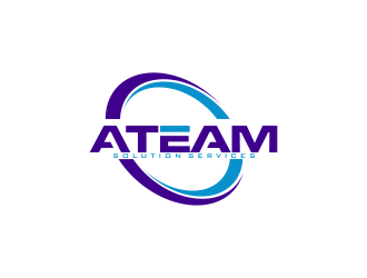 ATEAM Solution Services logo design by oke2angconcept