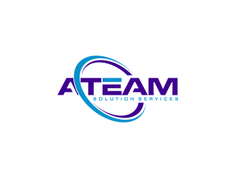 ATEAM Solution Services logo design by oke2angconcept