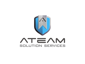 ATEAM Solution Services logo design by YONK