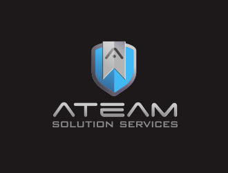 ATEAM Solution Services logo design by YONK