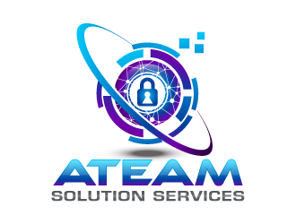 ATEAM Solution Services logo design by kgcreative