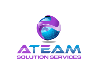 ATEAM Solution Services logo design by ingepro