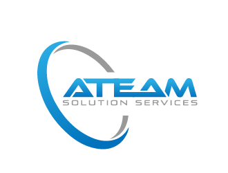 ATEAM Solution Services logo design by grea8design