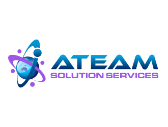 ATEAM Solution Services logo design by ingepro