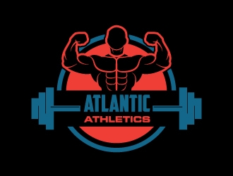 Atlantic Athletics logo design by zakdesign700