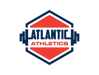 Atlantic Athletics logo design by zakdesign700