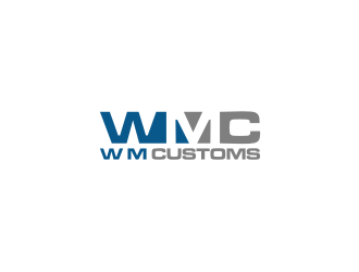 W M Customs logo design by Nurmalia