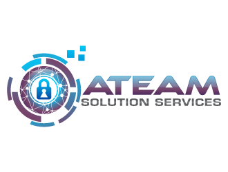 ATEAM Solution Services logo design by kgcreative